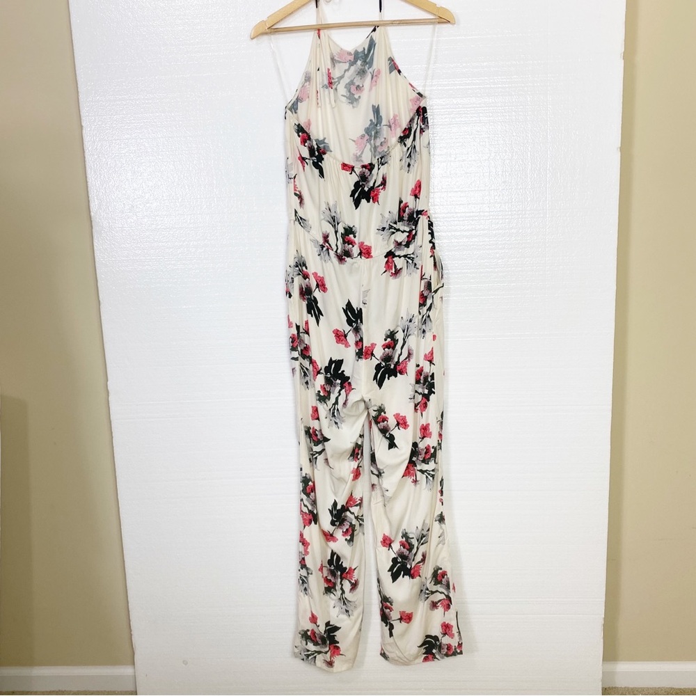 BB Dakota Romper Dress Floral Festival Dress Christmas Elastic Waist Pockets M - Picture 6 of 12